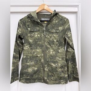Eddie Bauer Green Camo Jacket